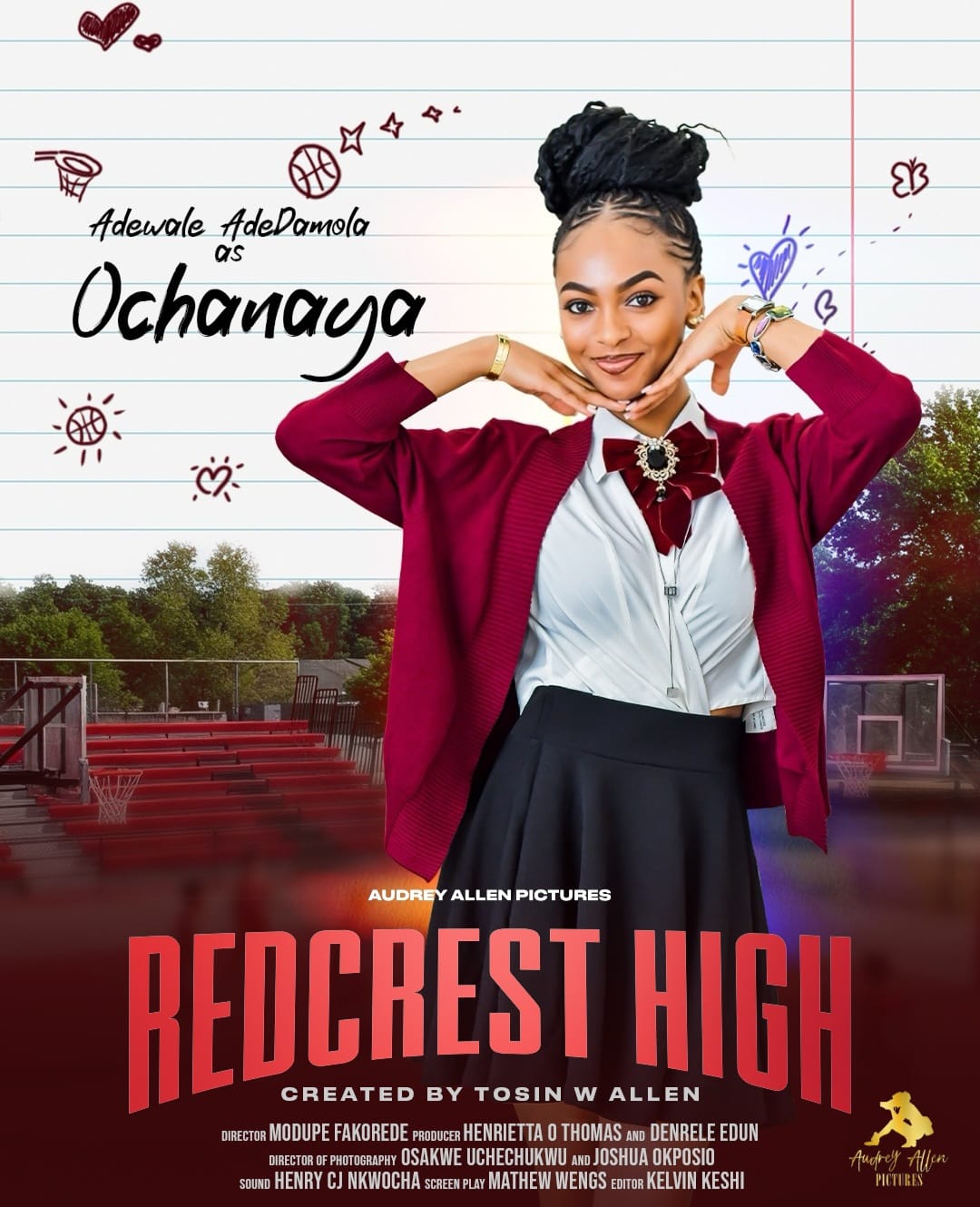 Cast of Red Crest High